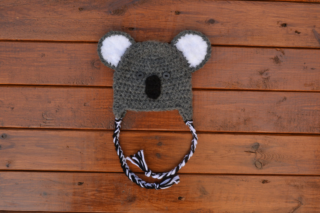 Baby Koala Hat - Baby Photo Prop