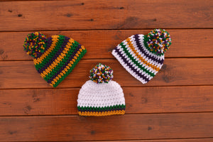 Baby Pom Pom Crochet Hats