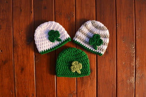 Products – Tagged St. Patricks Day Baby Hat – CrochetBabyProps