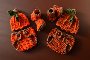 Baby Girl Pumpkin Outfit