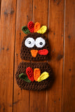 Crochet Baby Turkey Outfit For Photoshoot