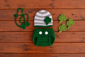 Baby St. Patrick's Day Handmade Outfit