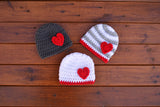 Baby Boy Girl Valentines Hat