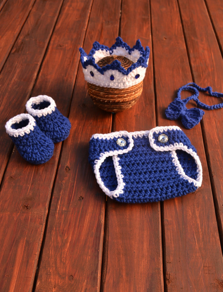 Baby Prince Crochet Outfit