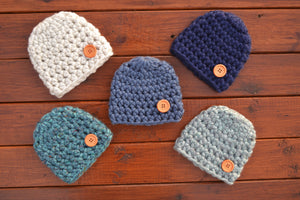 Newborn Baby Crochet Hat Boy Girl