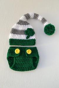 Newborn St Patricks Elf Outfit