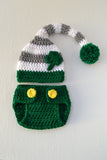 Newborn St Patricks Elf Outfit