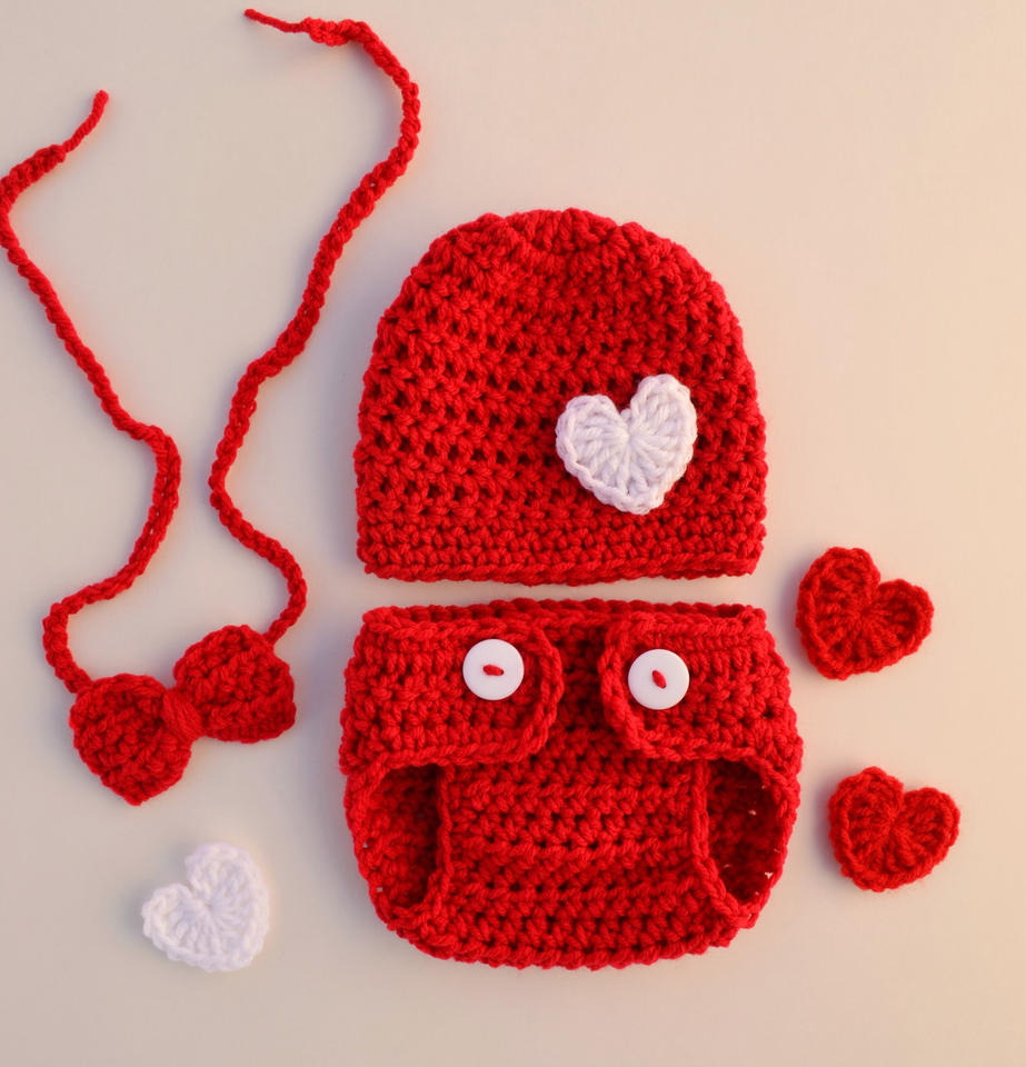 Boy Valentines Outfit - Photo Prop